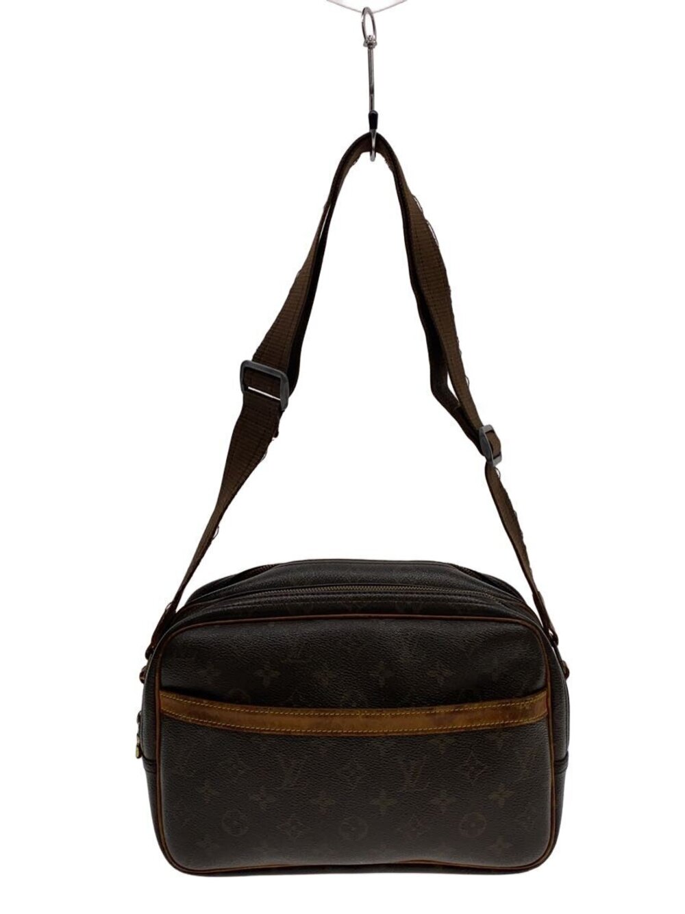 LOUIS VUITTON Reporter Monogram Canvas Brown